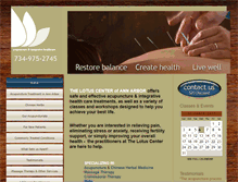 Tablet Screenshot of annarboracupuncture.com